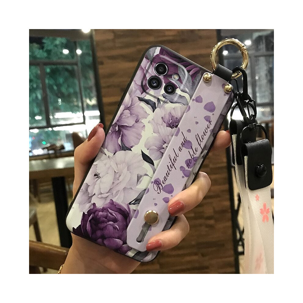 Phone Case Compatible With Samsung Galaxy A03 Euro/166Mm Â Dirt-Resistant, Shockproof, Waterproof Silicone Case With Wrist Strap & Ring 9341593646604
