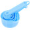 Baking Spoon Tool Plastic Measuring Cups Collapsible Spoons Blue 6