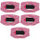 5St Vr Accessoires Gezicht Cover Polyester Zweetband Multi Kleur Set 7