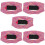 5St Vr Accessoires Gezicht Cover Polyester Zweetband Multi Kleur Set 8