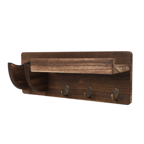 Wood Guitar Wall Mount Hanger with Hook - Multipurpose, 625g