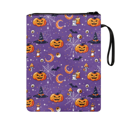 Retro-Buchhülle, 29 x 22 cm, Polyester, Reißverschluss 1