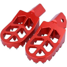 Dirt Bike Foot Pegs CNC Red for CRF150F CRF230F Sur Ron