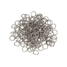 Stainless Steel Open Jump Rings 304 1000 pcs 6x0.8mm
