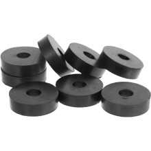 Rubber Washers Flat Heavy Duty Abrasion Resistant 8 Pcs