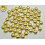 200 χρυσά ακρυλικά στρογγυλά τρούλοι Cabochons 10 χιλ. χωρίς τρύπα στο κέντρο 1