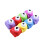 NICEXMAS 12pcs Mini Paper Craft Punch Set DIY Embossing Tools for Scrapbooking Assorted Colors 4