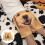 Polyester Shorts with Funny Dog Pattern for Casual Wear 2