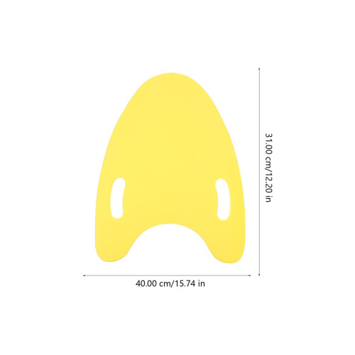 Flotteur De Natation Eva Jaune Avec Support Main Sécurisé 2