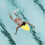 Flotteur De Natation Eva Jaune Avec Support Main Sécurisé 5
