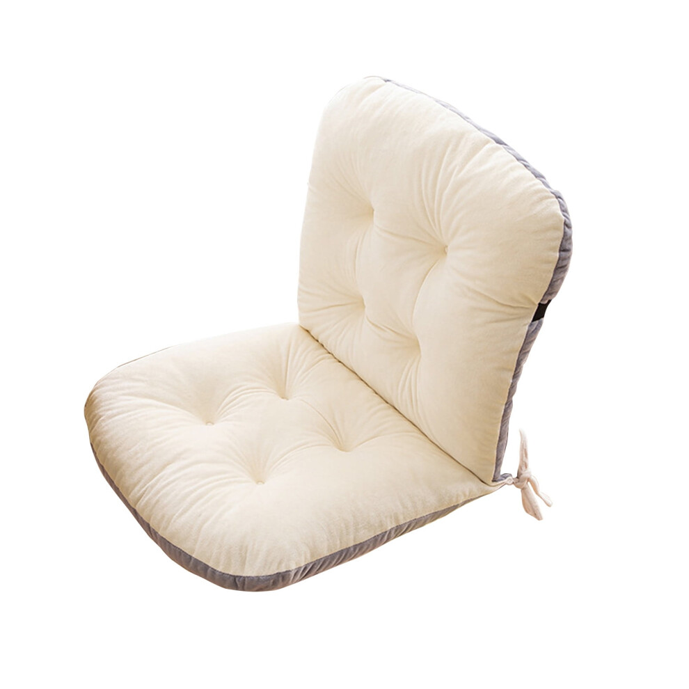 Soft Seat Cushion With Back Support For Office, Car, HomeâRelieves Back, Sciatica, Hip & Coccyx Pain (White) White 9401284754343