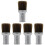 5Pièces Brosse Argentée Densité Nettoyage 5