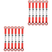 12Pièces Métallisées Rouge Ajustables Pour Rc