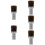 5Pièces Brosse Argentée Densité Nettoyage 10