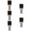 5Pièces Brosse Argentée Densité Nettoyage 11