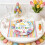 10Pcs Happy Easter Paper Plates, Bunny & Egg Design Disposable Dinnerware for Parties 5