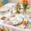 10Pcs Happy Easter Paper Plates, Bunny & Egg Design Disposable Dinnerware for Parties 6