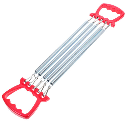 3St Springveer Arm- En Borsttrainer Rood Multifunctioneel Voor Kids 2