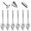 6Pcs Professional Parrot Spoons Multi-function Feeding Spoons Convenient Bird Spoons 6