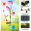 Φωτιστικό LED Veesee Solar Tulip Flower – Κόκκινο, Φωτιστικό κήπου με πασσάλους για βεράντα, 6