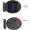 Φωτιστικό LED Veesee Solar Tulip Flower – Κόκκινο, Φωτιστικό κήπου με πασσάλους για βεράντα, 8