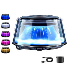 2025 Cloud Mist Car Diffuser with Adjustable Intensity, Ambient Light & Auto On/Off – Long-Lasting Tea Aroma