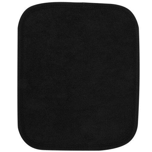 5St Herbruikbare Microvezel Bowlingbal Handdoek Zwart Met Grip 1