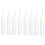 White Plastic Caulking Tubes Refillable Sealant 8 Pcs 4