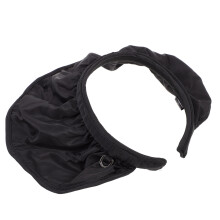 Chapeau De Noir En Polyester Pour Course Et Plein Air