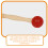 1Ensemble Accessoire Bol Chantant Maillet Bois Caoutchouc Rouge 7