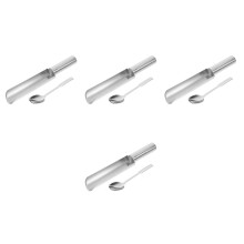 4Sets Stainless Steel Gehaktbal Maker Set Met Spatel En Antikleef