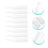 White Plastic Caulking Tubes Refillable 8 Pcs 3