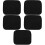 5St Herbruikbare Microvezel Bowlingbal Handdoek Zwart Met Grip 8