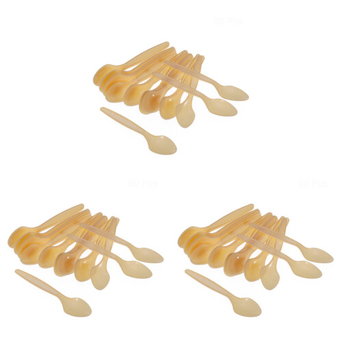 180Pièces Ustensiles Cuillères Jetables Table