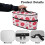 Portable Steamer Travel Case with Zipper Closure 5
