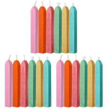 18St Wax Sticks Met Diverse Kleuren Voor Enveloppen En Feestkaarten