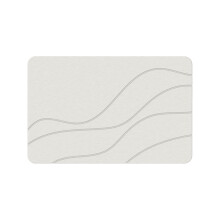 Tapis de bain Matmend, tapis de douche facile d'entretien pour baignoire extérieure, tapis absorbant l'eau pour douche extérieure, tapis de douche