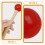 1Ensemble Accessoire Bol Chantant Maillet Bois Caoutchouc Rouge 8