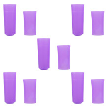 5Pièces Housses Silicone Violet Pour Microphone Sans Fil Portable