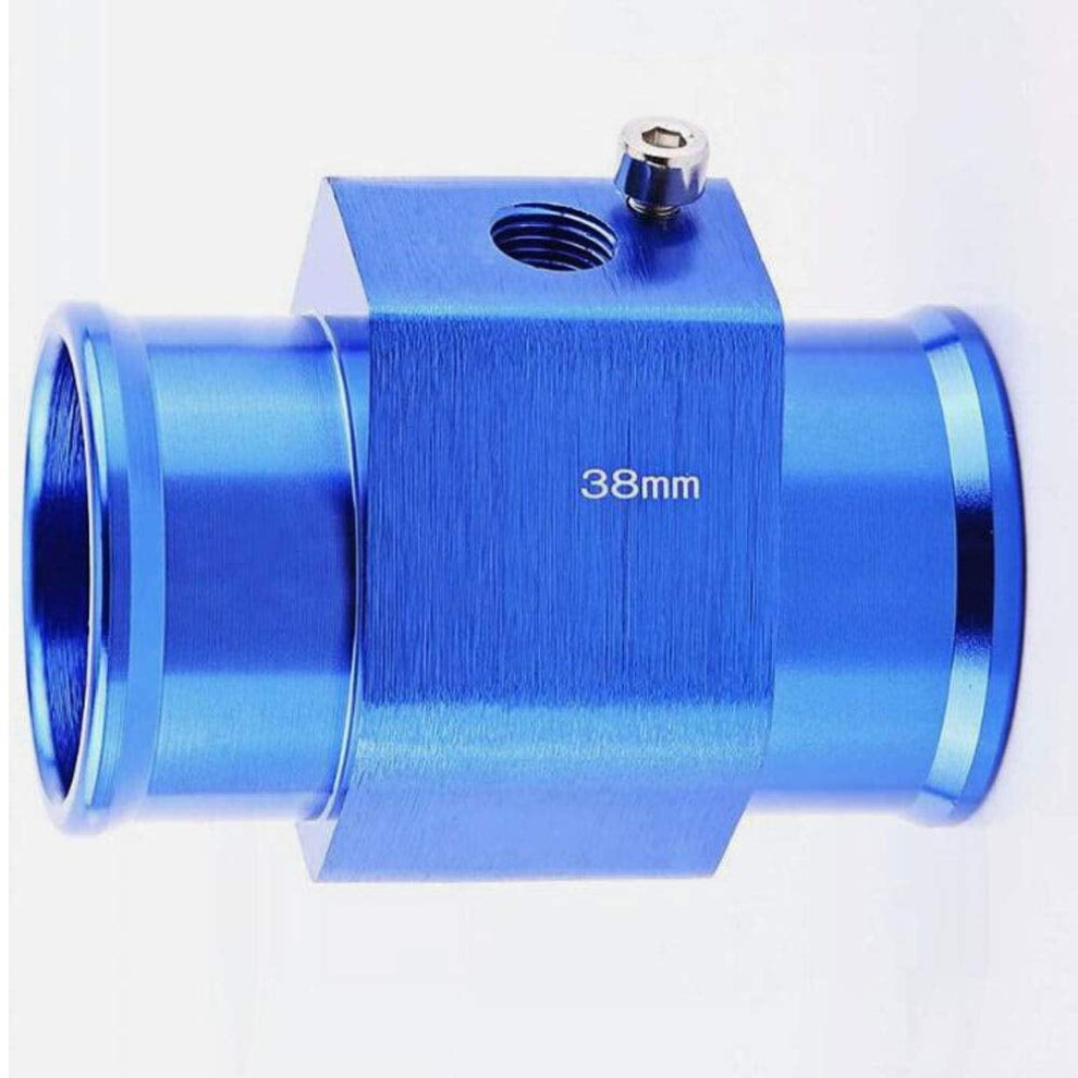 Universal Water Temp Joint Pipe Water Temp Temperature Joint Pipe Sensor Gauge Radiator Hose Adapter, (, 38Mm) Blue 9165521796960