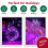 Green Christmas Mini Lights 200 LED 66 Ft Purple 4