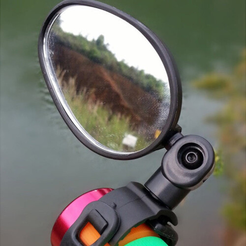 Cycling Mirror Handlebar Mirror Plastic for Cyclists 4Pcs 2