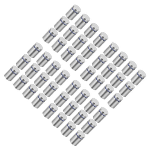 48Pièces Vis Décoratives En Acier Inoxydable Pour Supports