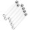 Clear Pen Holder Pack Transparent Pen Cases 6pcs 4
