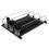 Refrigerator Beverage Pusher Black Stainless Steel 3Pcs 5