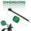7.0x150mm Releasable Push Mount Cable Ties, Black Nylon Panel Clips 2
