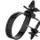 7.0x150mm Releasable Push Mount Cable Ties, Black Nylon Panel Clips 7