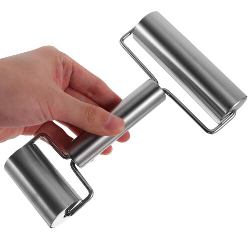 Rouleau À Double Extrémité Argent, Pour Cuisine 2