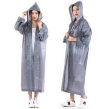 Reusable Adult Rain Poncho with Hood, Waterproof Emergency Raincoat for Camping, Men & Women – Compatible with Outdoor Activities