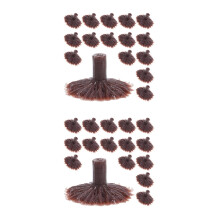 200Pcs Artificial Tree Feet Plastic Model Tree Stumps for Home Scenery